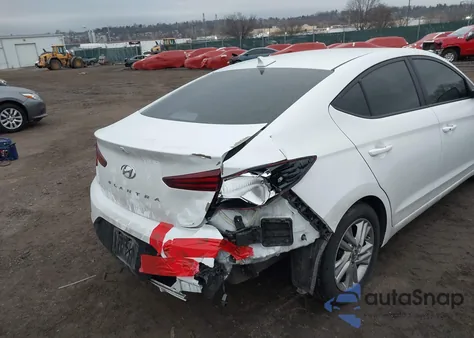 2019 Hyundai Elantra Value Edition z USA, uszkodzony, nr VIN 5NPD84LF2KH404991